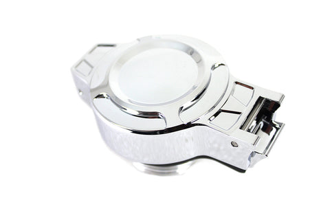 Flip Up Gas Cap Non-Vented Chrome - V-Twin Mfg.