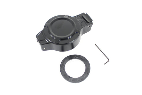 Flip Up Gas Cap Non-Vented Black - V-Twin Mfg.