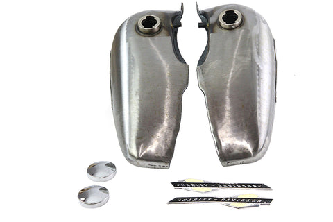 Fat Bob Gas Tank Kit 5 Gallon with Emblems - V-Twin Mfg.