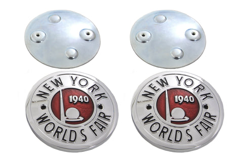 World's Fair Tank Emblem Set - V-Twin Mfg.