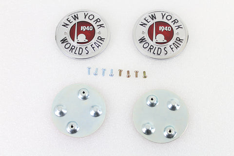 World's Fair Tank Emblem Set - V-Twin Mfg.