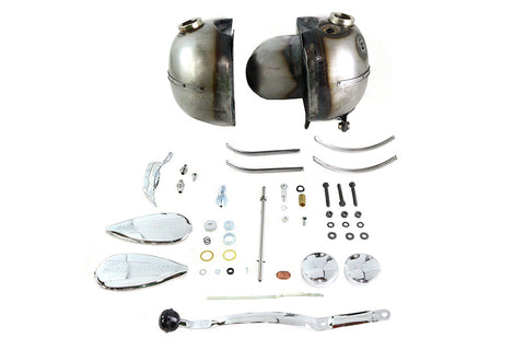 45 WL Gas and Oil Tank Set - V-Twin Mfg.