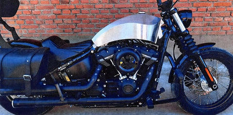 M8 Pirate 5.00 Gallon Gas Tank Raw - V-Twin Mfg.