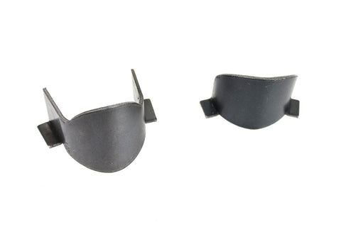 Chopper Peanut Gas Tank Mount Tab Set Raw - V-Twin Mfg.