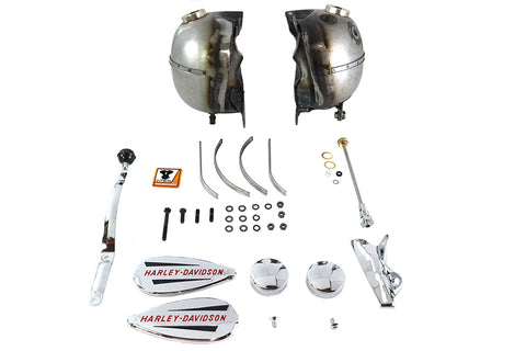 Fat Bob Gas Tank Kit with 3.5 Gallon - V-Twin Mfg.