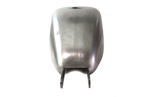 M8 Sporty 2.9 Gallon Gas Tank Raw Steel Medium Mount - V-Twin Mfg.