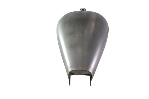 M8 Sporty 3.6 Gallon Gas Tank Raw Steel High Mount - V-Twin Mfg.