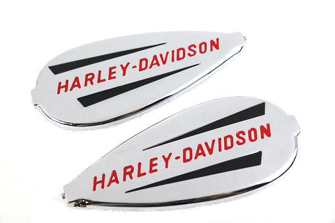 Right and Left Gas Tank Emblem Set - V-Twin Mfg.