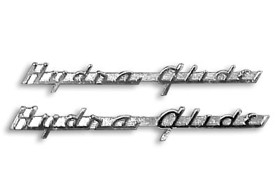 Front Fender  inchHydra Glide inch Emblem Set - V-Twin Mfg.