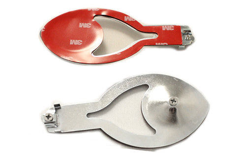 Gas Tank Emblem Mount Set - V-Twin Mfg.