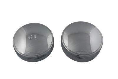 Gas Cap and Oil Cap Set Chrome - V-Twin Mfg.