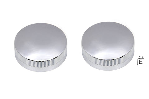 Replica Eaton Style Gas Cap Set Vented Chrome - V-Twin Mfg.