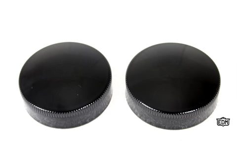 Replica Eaton Style Gas Cap Set Vented Black - V-Twin Mfg.
