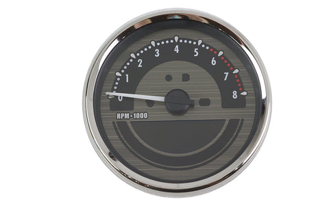 5 inch Electronic Speedometer Assembly Black - V-Twin Mfg.