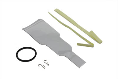 Chrome Panel for Bobbed 3.0 and 5.0 Gallon Tanks - V-Twin Mfg.
