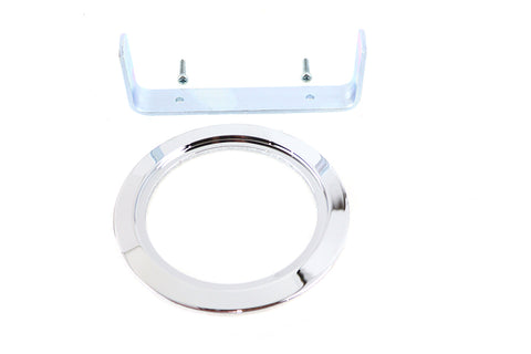 Speedometer Adapter Ring Kit Chrome - V-Twin Mfg.