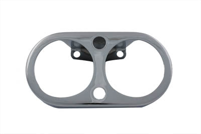 Chrome Speedometer and Tachometer Housing - V-Twin Mfg.