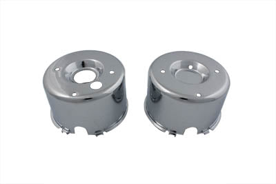 Chrome Gauge Cover Set - V-Twin Mfg.