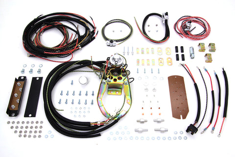 Three Light Dash Base Wiring Harness Assembly - V-Twin Mfg.