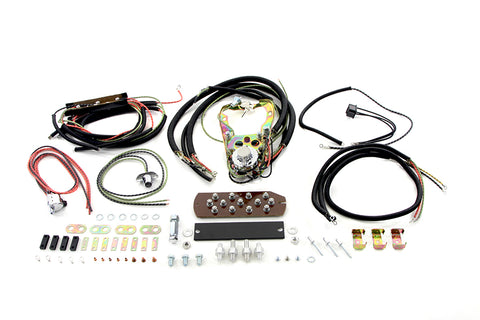 Three Light Dash Base Wiring Harness Assembly - V-Twin Mfg.