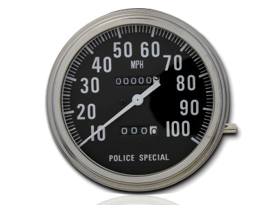 Police Special Speedometer with 1:1 Ratio - V-Twin Mfg.