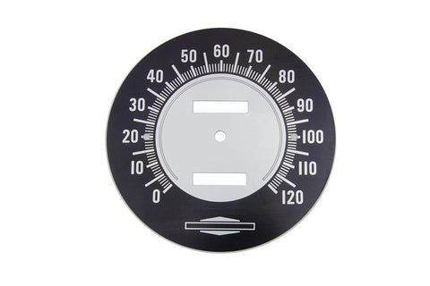 Speedometer Tin Face - V-Twin Mfg.