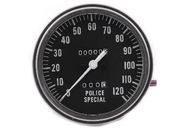 Police Special 1:1 Speedometer - V-Twin Mfg.