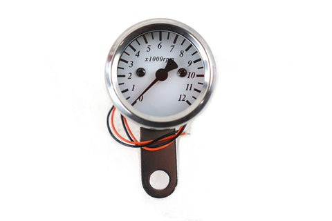 Deco 48mm Mechanical Tachometer Kit with 2:1 Ratio - V-Twin Mfg.