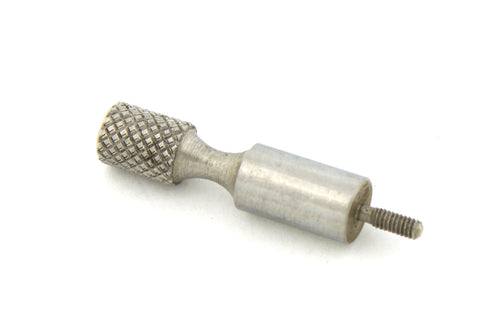 Knurled Stainless Steel Speedometer Reset Knob - V-Twin Mfg.