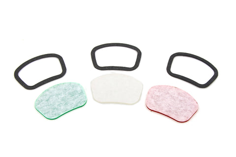 Dash Panel Lens Set - V-Twin Mfg.