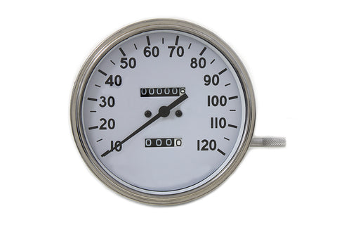 Replica 2:1 Speedometer with Black Needle - V-Twin Mfg.