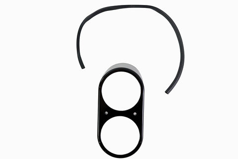 FXD-FXR Black Dash Panel - V-Twin Mfg.