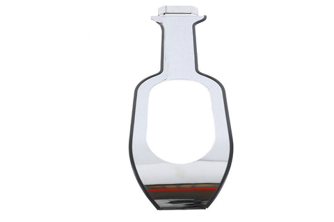 FXD Dash Panel Bib Chrome - V-Twin Mfg.