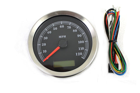 Programmable Gauge with Black Face - V-Twin Mfg.