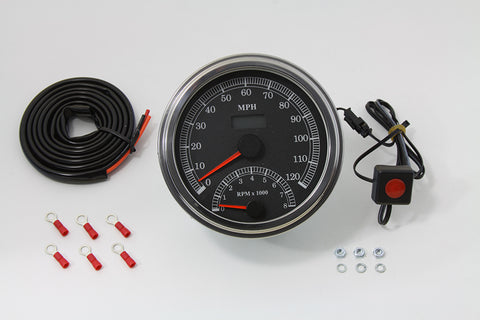 Multi Ratio Speedometer and Tachometer Combo - V-Twin Mfg.