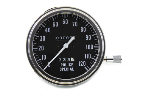 Police Special Speedometer with 2:1 Ratio - V-Twin Mfg.
