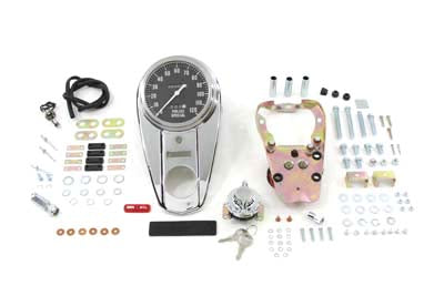 Chrome 2 Light Dash Cover Kit 2240:60 - V-Twin Mfg.