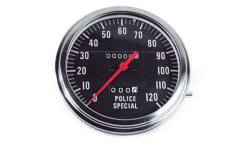 Police Special Speedometer with 2:1 Ratio - V-Twin Mfg.