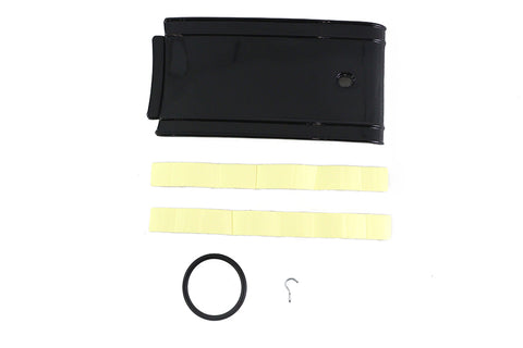Die Cast Tank Trim Cover Black - V-Twin Mfg.