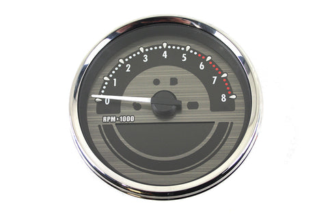 AEE 5 inch Dakota Style Speedometer Black - V-Twin Mfg.