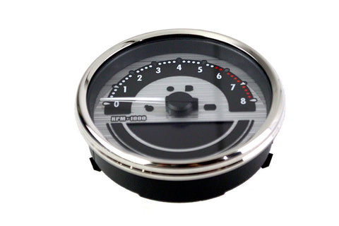 AEE 5 inch Dakota Style Speedometer Silver - V-Twin Mfg.