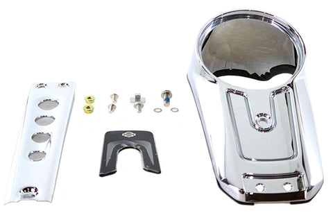 OE Softail Deluxe Dash Panel Chrome - V-Twin Mfg.