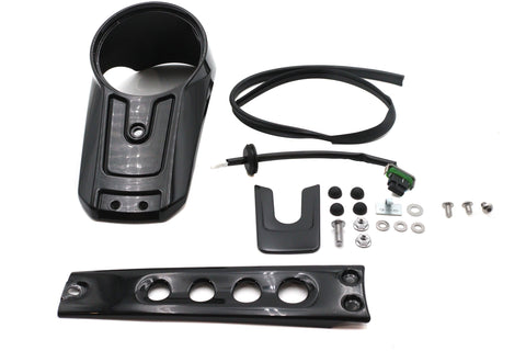 Dash Panel Kit Black - V-Twin Mfg.