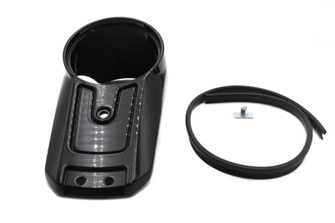 FLSB Dash Panel Black - V-Twin Mfg.