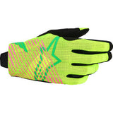 ALPINESTARS Radar Pro Gloves - Green/Fluo Yellow/Fluo Pink - Medium 3560325-6025-M