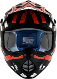 AFX FX-17Y Helmet - Attack - Matte Black/Red - Small 0111-1402
