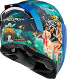 ICON Airflite™ Helmet - Pleasuredome4 - Blue - Small 0101-15001