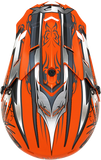 AFX FX-17 Helmet - Butterfly - Matte Orange - XL 0110-7115