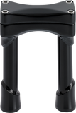 BILTWELL Risers - Murdock - Oversized - 6" - Black 6413-201-06