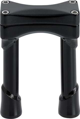 BILTWELL Risers - Murdock - Oversized - 6" - Black 6413-201-06